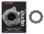 Alpha Liquid Silicone Erect Ring - Gray - Image 8