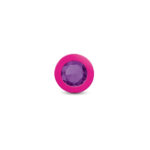 Gemma Purple Gem Pink Silicone Plug - Medium - Image 12