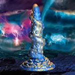 Lord Kraken Tentacled Silicone Dildo - Blue - Image 6