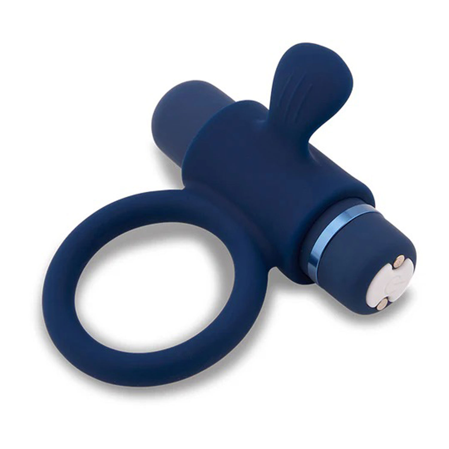 XoCsz6h8f8kZuRjO0XkJHTCpdrZfzEGE Nu Sensuelle Silicone Bullet Ring - Navy Blue - Image 1