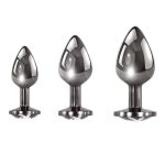 Playboy Pleasure - Pleasure 3 Ways - Butt Plug - Hematite - Image 8