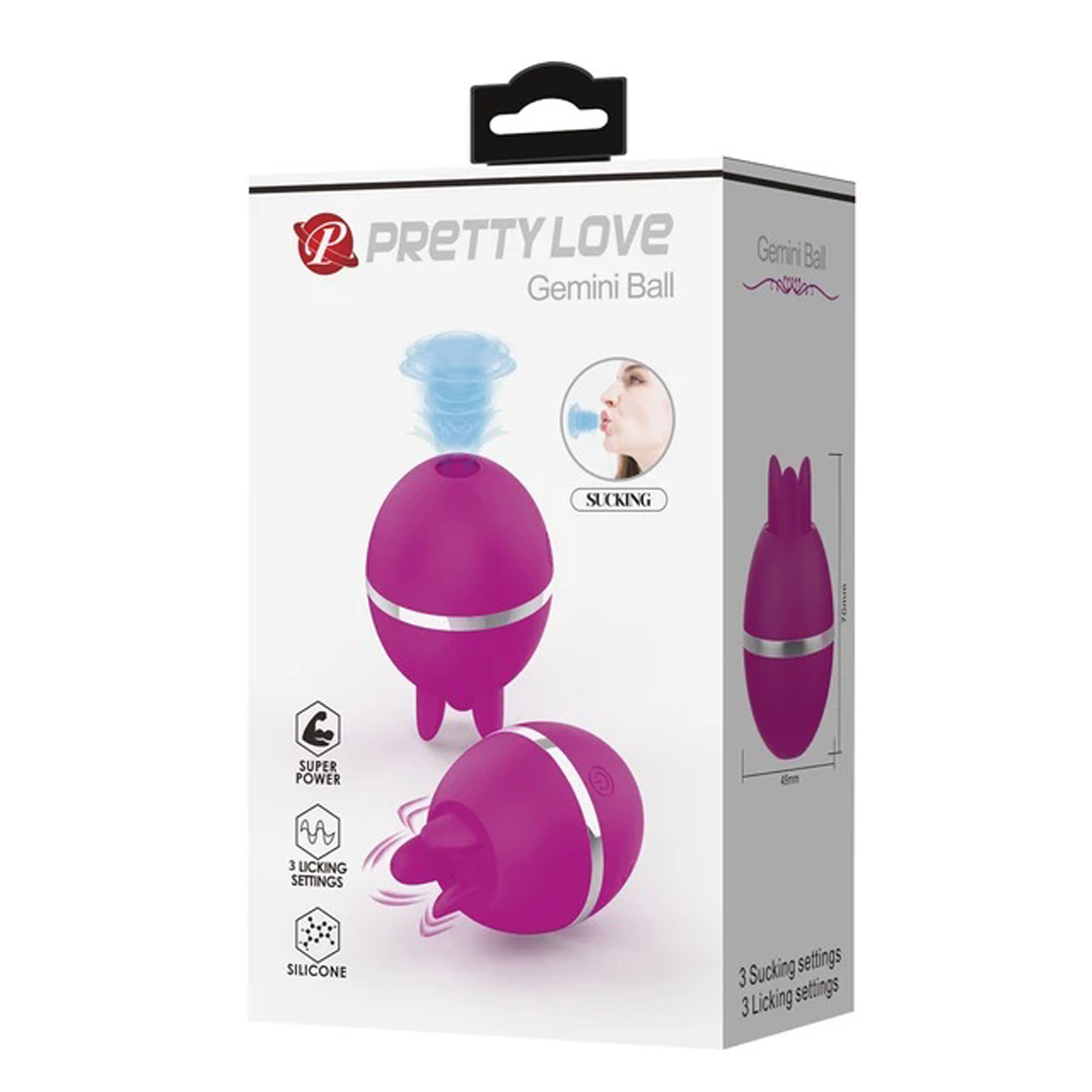 Y7BENnYBxUSgakF30uvOn2lP4iJ1yyCo Pretty Love - Gemini Ball - Fuchsia - Image 1