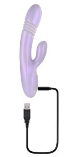 Playboy Pleasure - Bumping Bunny - Rabbit Vibrator - Opal - Image 6