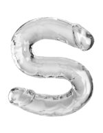 18 Inch Double Dildo - Clear - Image 2