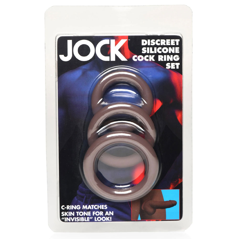 Ybo5rgZt Jock Silicone Cock Ring Set in - Dark - Image 1