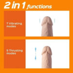 Kenzo-App Controlled 9.5" Big Realistic - Thrusting Dildo - Image 6