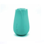 Tulip Pro 15-Function Suction Vibe With Wireless Charging - Teal Blue - Image 4