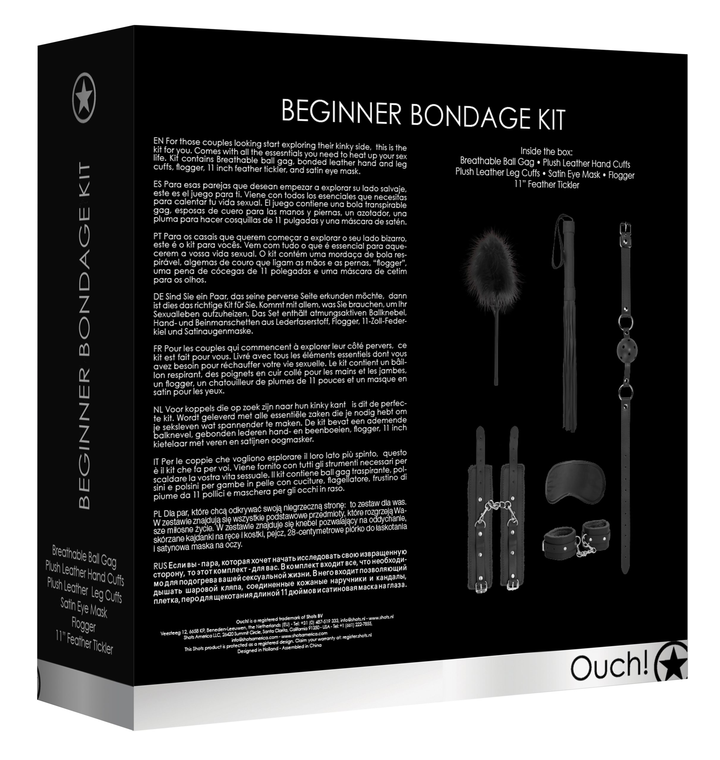 Z4FIzsVQHH6nsr87oAclpb7dal0acjvs Beginners Bondage Kit - Black - Image 1