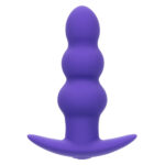Basic Essentials Rechargeable Beaded Probe - Purple - Image 3
