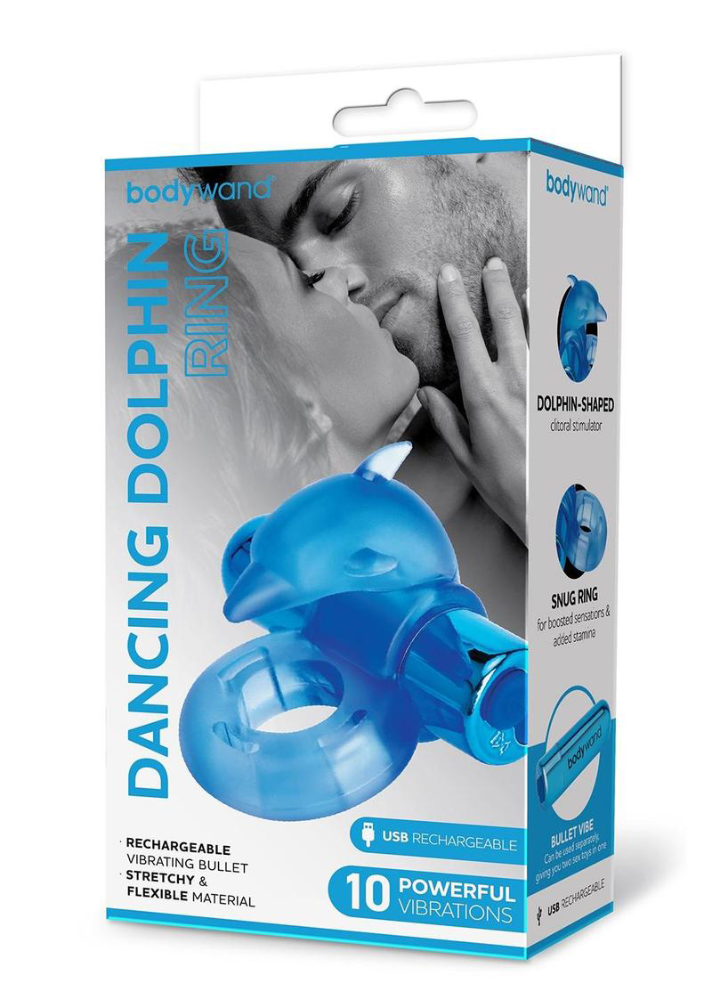 ZG0ggFAwVA6bMMZn3oAte7QPgdzXqsnW Bodywand Rechargeable Dancing Dolphin Ring - Blue - Image 1