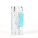 Aster Vibrating Male Masturbator With Bullet - Clear - Image 4