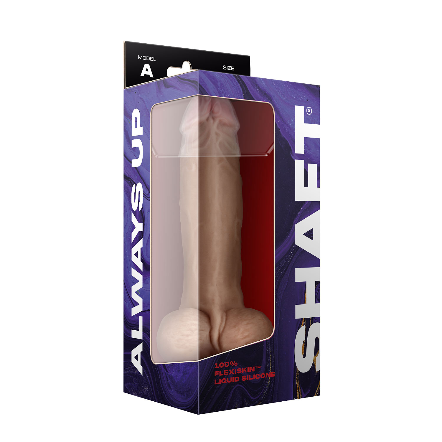 ZQUoDiZVKIynLL5GetNWjg9phagIazM3 Shaft - Model a 9.5 Inch Liquid Silicone Dong With Balls - Pine - Image 1