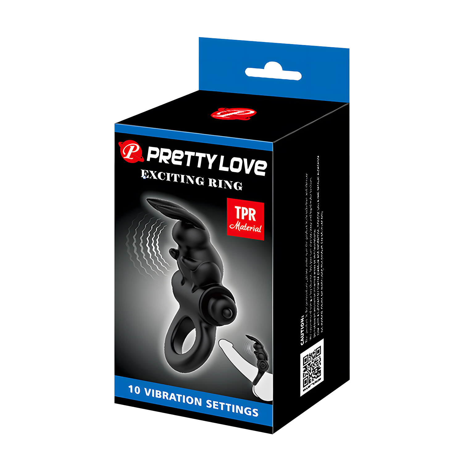 ZTaSeYJS2KH99dwUOp9VxtACCISrr7yk Pretty Love Exciting Ring - Black - Image 1
