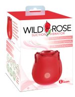 Wild Rose Suction Vibrator - Red - Image 2