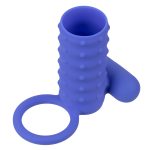 Silicone Rechargeable Endless Desires Enhancer - Blue - Image 10