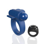 Screaming O Remote Controlled Switch Vibrating Ring - Blue - Image 2