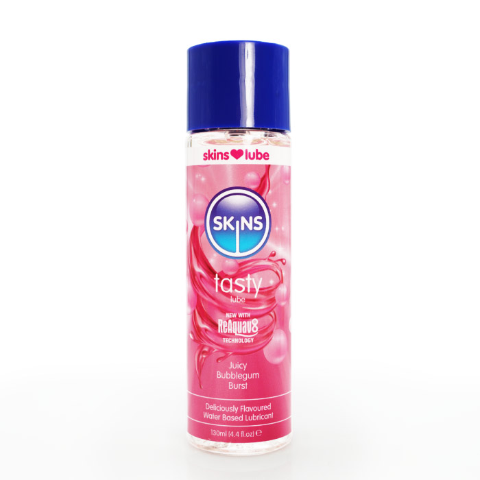a2wQ3GvM Skins Bubblegum Water Based Lubricant 4.4oz - Image 1