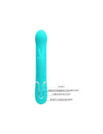 Coale Rabbit Vibrator Pearls - Turquoise - Image 6