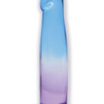 Shades, 6.25" G-Spot Jelly Tpr Gradient Dong - Blue and Purple