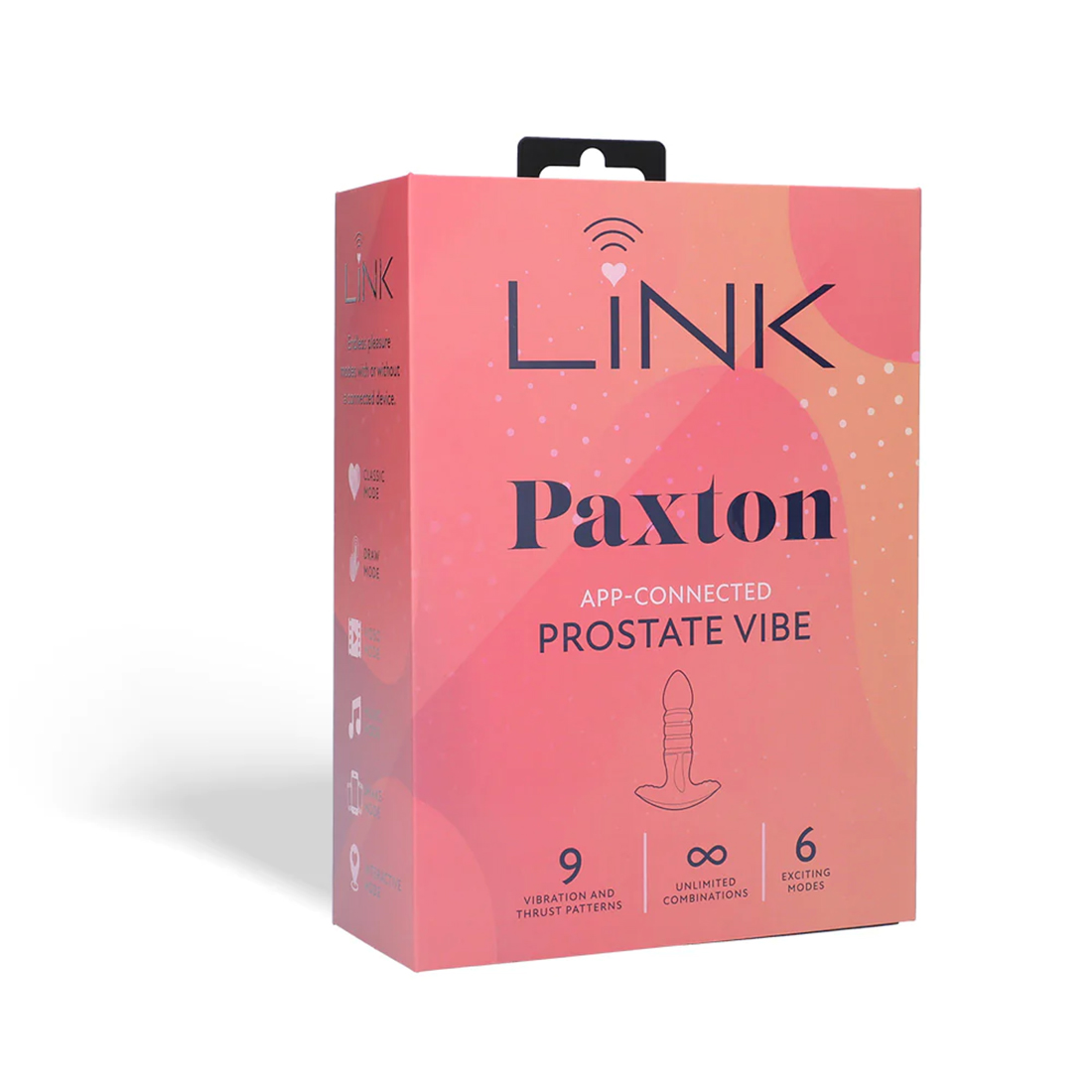 aInj19ZrFx2VHXW61GCLB8zRnEVzq3iq Link Paxton - App Connected Prostate Vibe - Navy Blue - Image 1