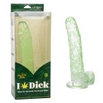 Naughty Bits I Leaf Dick Glow-in-the-Dark Weed Leaf Dildo - Glow in the Dark - Image 11