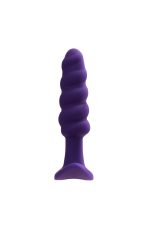 Twist Rechargeable Anal Vibe - Deep Purple - Image 3