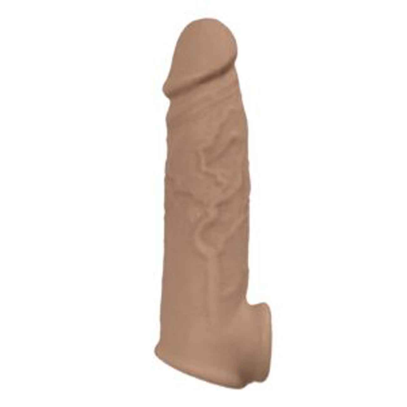 aSyLKk3Q0oZRNyKoMyAI4ZRe7UVHIuoy Natural Realskin Vibrating Penis Xtender - Brown - Image 1