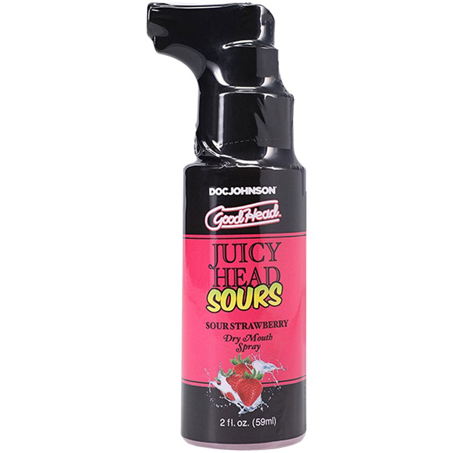 aWKB108VhkxpUm6RLYpgXtKI8gimRrLk Goodhead Juicy Head Dry Mouth Spray Sour Strawberry 2 Fl Oz - Image 1