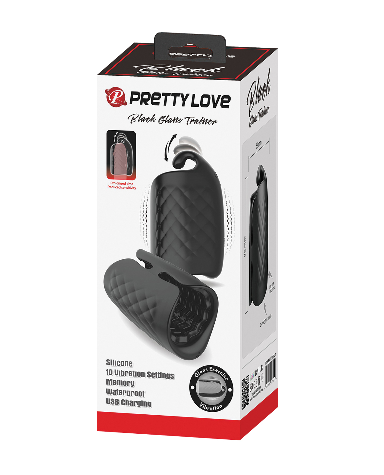 aX3ChT57ACamSXqwKE0BtELvH9e04Zcf Pretty Love - Black Glans Trainer - Image 1