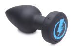 E-Stim and Vibrating Anal Plug - Black - Image 5