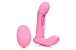 Flickers G-Flick Flicking G-Spot Vibrator With Remote - Pink - Image 4