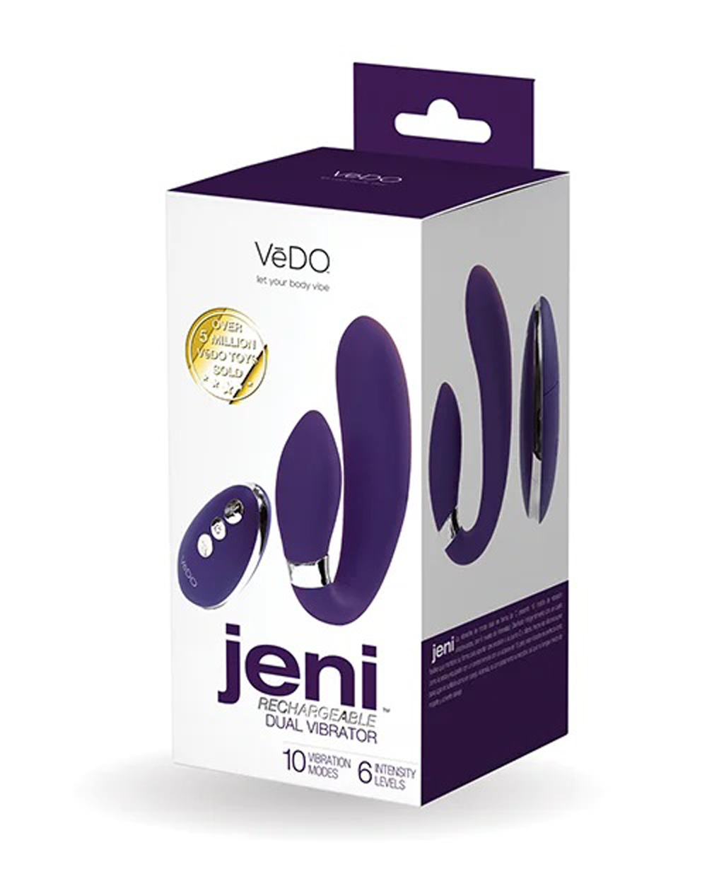 ag5JfLfI16pGop93z9HVLgXQ0UjqH3w9 Jeni C-Shaped Dual Motor Vibe With Remote - Purple - Image 1