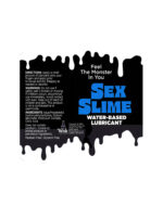 Sex Slime Creature Lube Waterbased Lubricant 2oz - Blue - Image 2