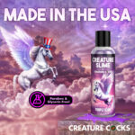 4oz Creature Slime Purple Slime Water-Based - Lubricant - Image 4