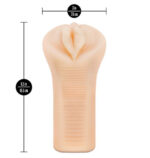 Enlust Emma Male Masturbator With Bullet Vibrator - Beige - Image 5