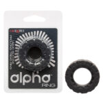 Alpha Liquid Silicone Prolong Tread Ring - Black - Image 8