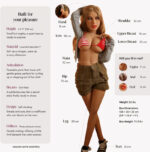 Doll Emma Vanilla 4ft 11" - Image 2