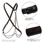 Euphoria Collection Multi Chain Harness - Black - Image 4