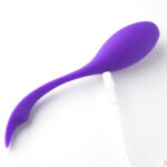 Syrene Remote Control Luxury USB Rechargeable Bullet Vibrator - Purple - Image 4