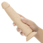 Rechargeable Vibrating and Thrusting Silicone Studs - Ivory - Image 5