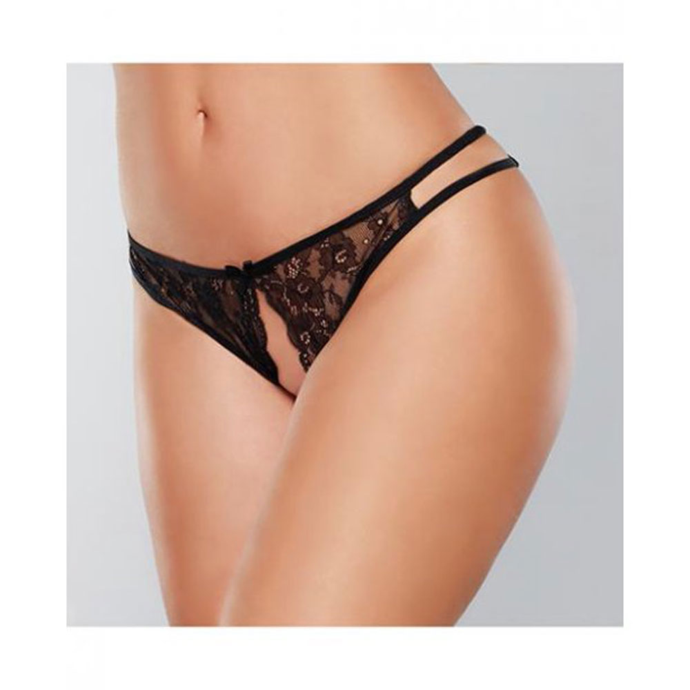 bRaeWk8yASMVPdKmlAZ319HcL7Oh7rw8 Adore Lovesick Panty - One Size - Black - Image 1
