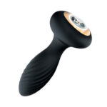 Goddess Diamond Vibrating Plug - Black - Image 2