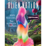 Alien Nation Lick of the Lair Silicone Glow in the Dark Creature Dildo - Multicolor