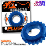 Plushy Single Ring - Blue Fire - Image 2