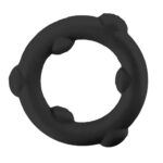Spinner Single Silicone Ring - Black Silicone - Image 3