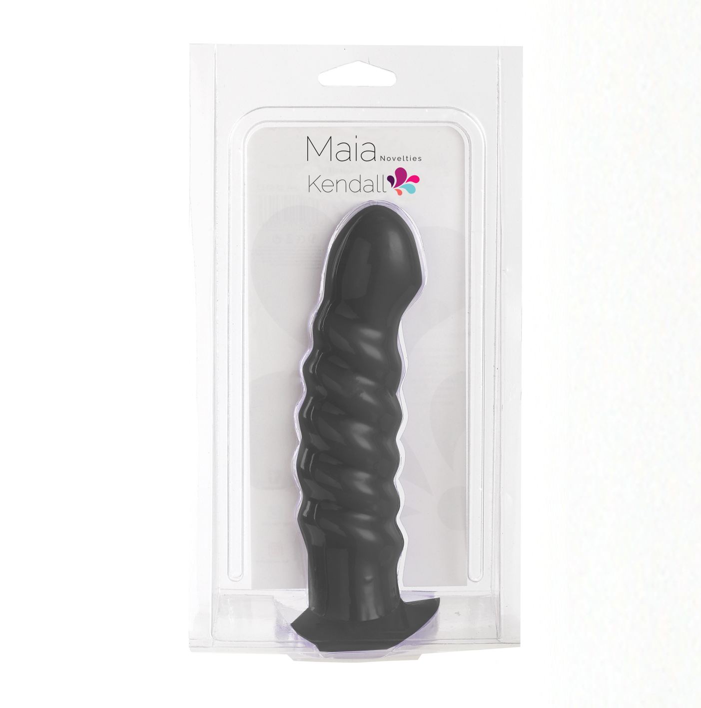 bzaxaNKRa23Y5O5eM8HIDVsiWRoBBnqN Kendall Silicone Dong Swirled Satin Finish - Black - Image 1