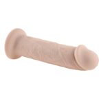 7 Inch Girthy Vibrating Dong - Light - Image 5