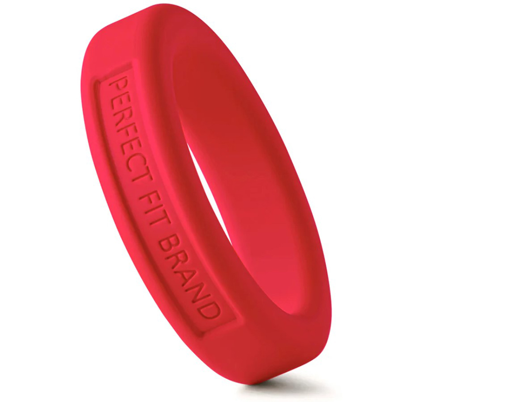 c9hRCJ6V Hefty Ring 1.4 36 Mm Silicone - Red - Image 1