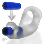 Buzzfuck Taint Vibe-Sling - Clear Ice - Image 9
