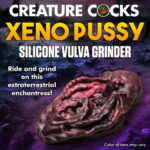 Xeno Pussy Vulva Silicone Grinder - Red/black - Image 5